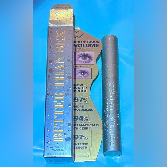 Too Faced Better Than Sex Waterproof Mascara - Black. - Picture 3 of 7